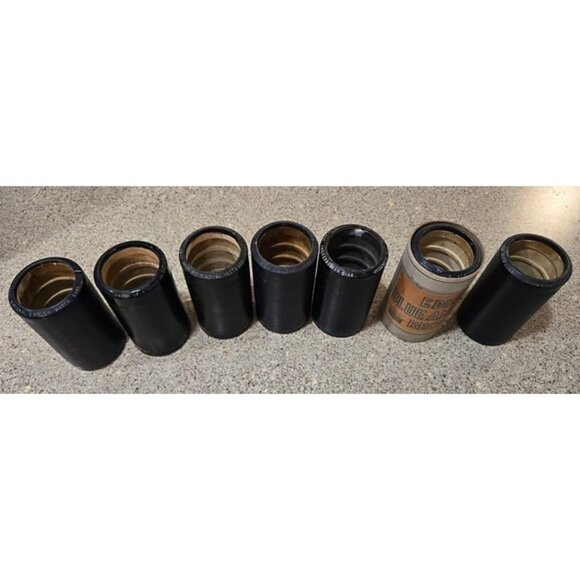 lot of 7 Vtg Edison Cylinder Records Blue Amberol 1901, +158, 4082, 3630, 2029 - Picture 2 of 12